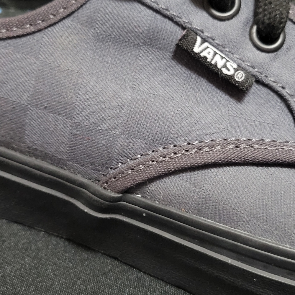 Vans Chima Ferguson Pro Checkerboard Ultra Cush Lite Sneakers 7.5 Gray - Picture 6 of 15